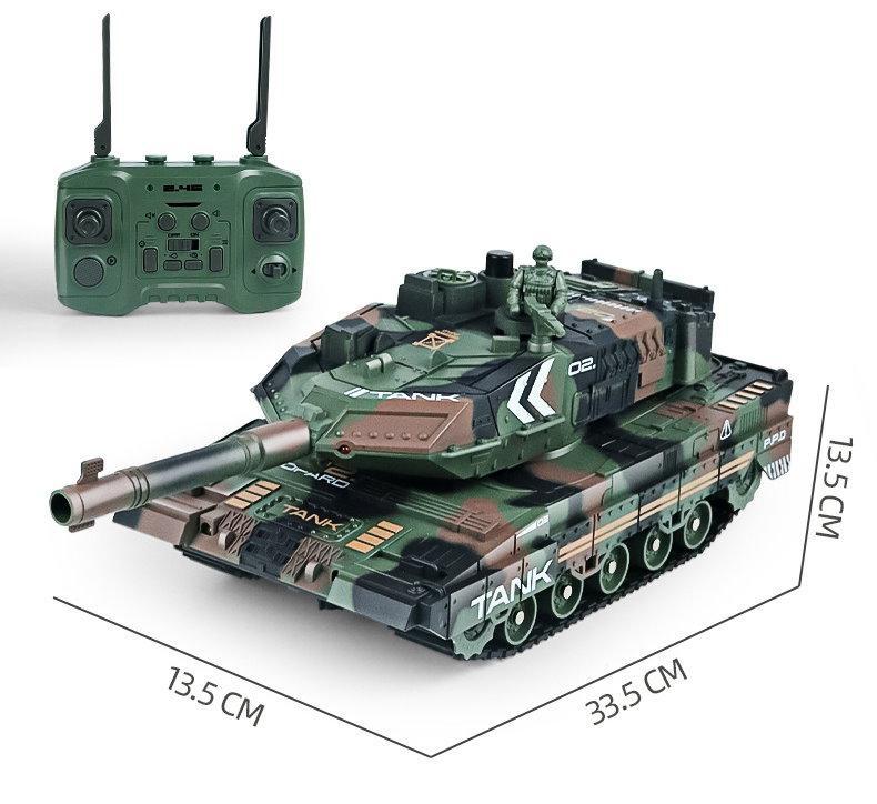 Brandneuer RC Panzer 1 24 Action pur im Garten und Wohnzimmer! in Brig - Bild 4