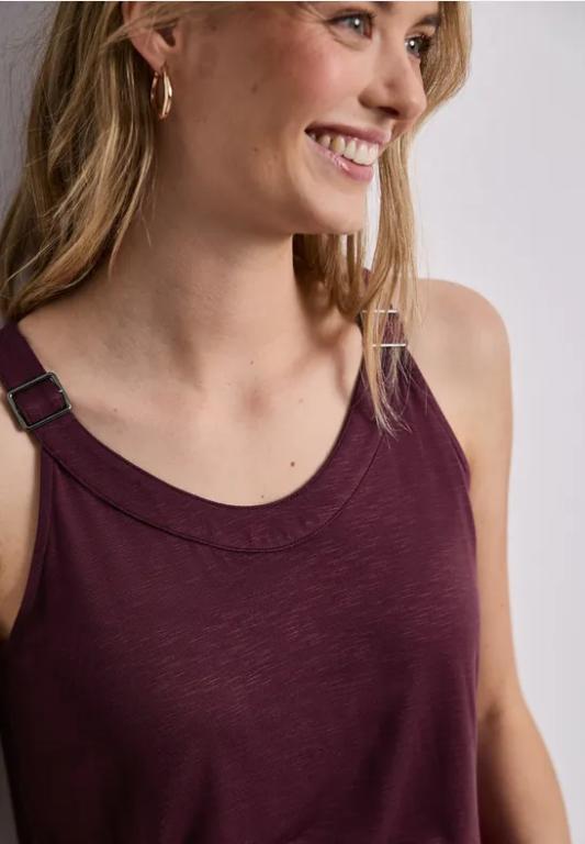 Top mit V-Neck und Deko-Detail in Bern - Bild 1
