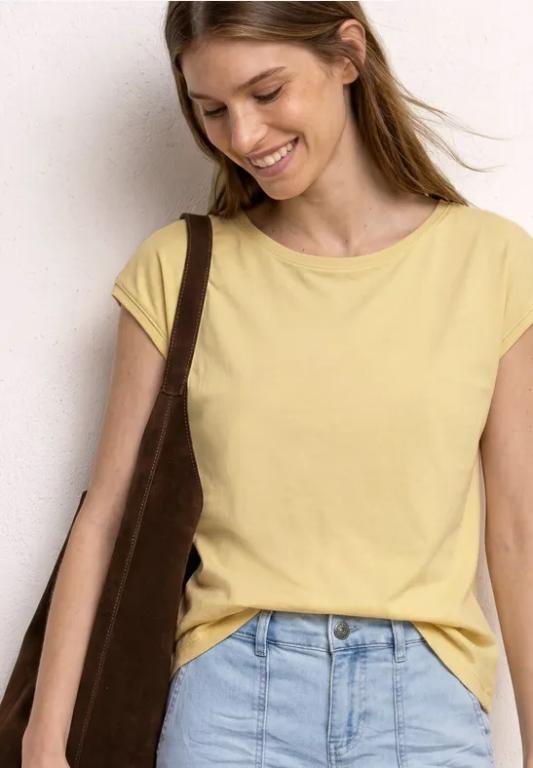 Shirt mit Boatneck und Deko-Detail in der Schweiz - Bild 1