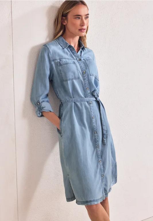 Knielanges Kleid im Washed-Look in Aarau - Bild 1