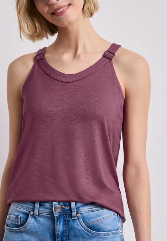 Top mit V-Neck und Deko-Detail in Frauenfeld - Bild 1
