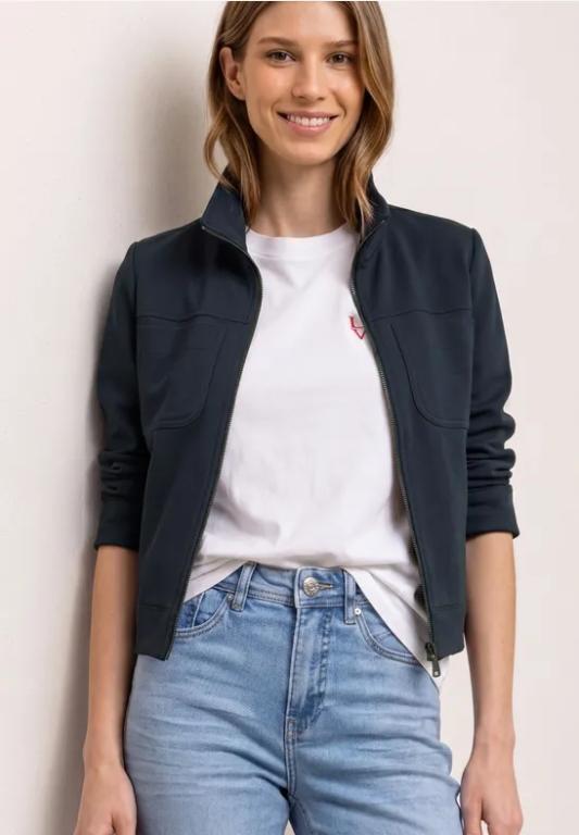 Jacke mit Zipper und Brusttaschen in Urdorf - Bild 1