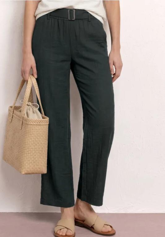 Wide Leg Hose mit Gürtel im Casual Fit in Urdorf - Bild 1
