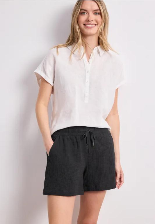 Mid Waist Shorts aus Musselinstoff in Aesch - Bild 1