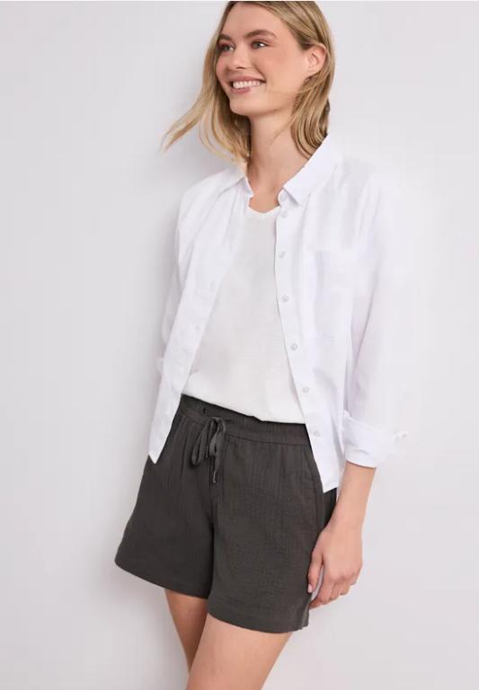 Mid Waist Shorts aus Musselinstoff in Willisau - Bild 1