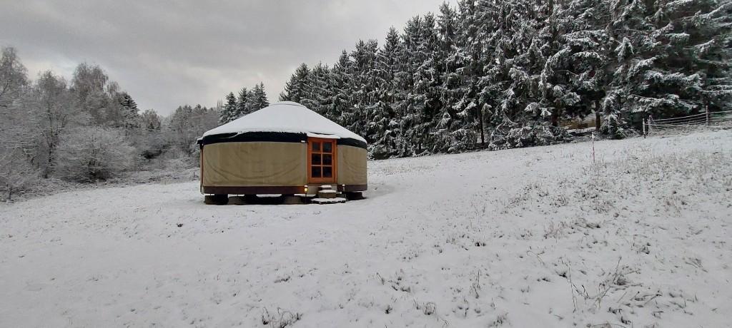 Blockhaus in der Pfalz voll in der Natur in der Schweiz - Bild 5