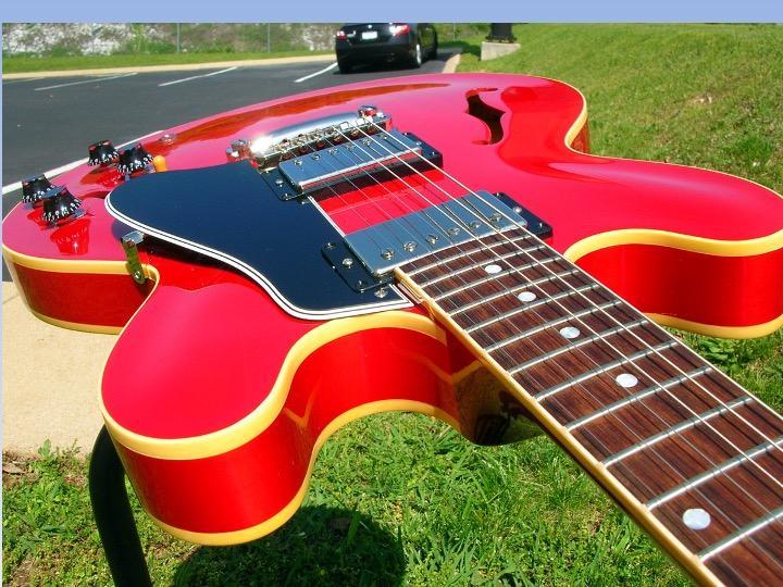 2006 Gibson Custom Shop 1959 Dot Reissue ES-335 in Faded Cherry in der Schweiz - Bild 4