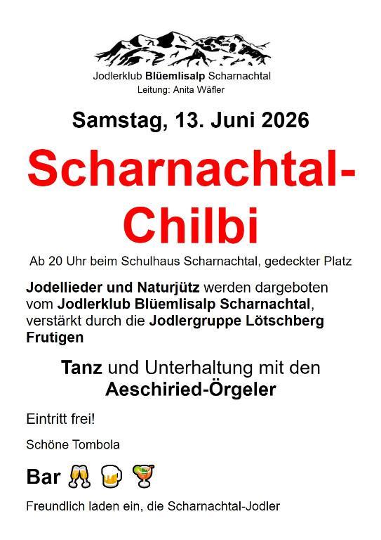 Scharnachtal-Chilbi am 13. Juni 2026 ab 20 Uhr in Spiez - Bild 4
