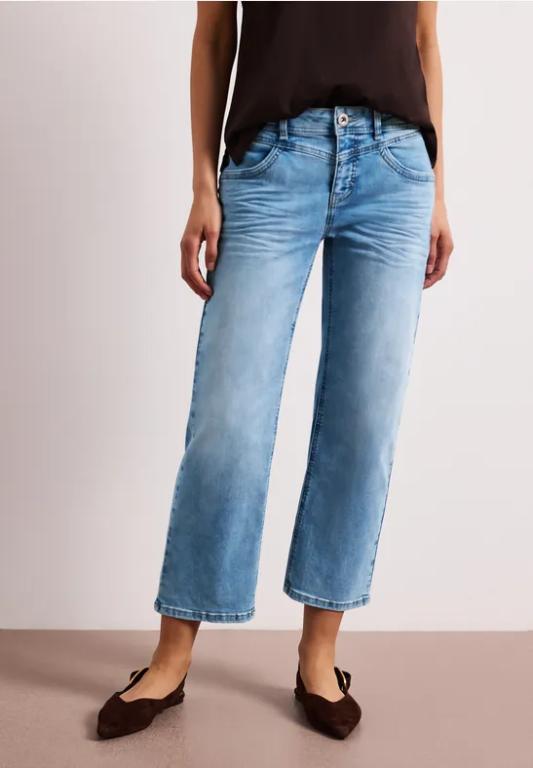 Mid Waist Straight Leg Jeans im Casual Fit in Bern - Bild 1