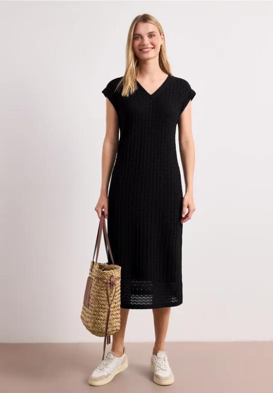 Midi-Kleid mit V-Neck aus Spitze in Luzern - Bild 1