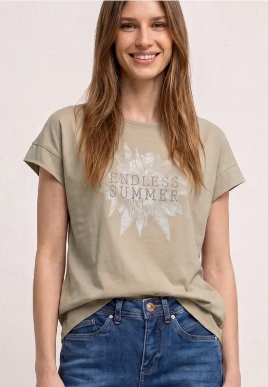 Dropped Shoulder Shirt mit Artwork in Willisau - Bild 1