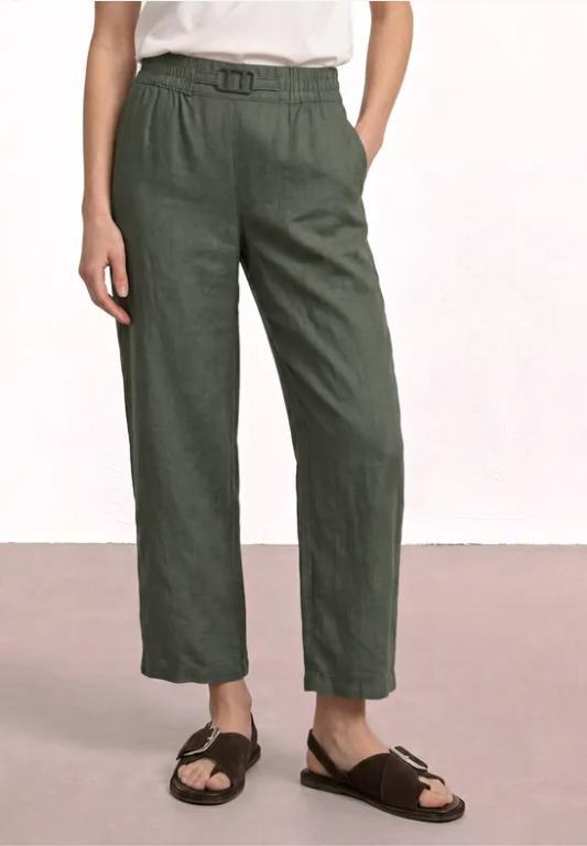 Wide Leg Hose im Loose Fit aus Leinen in Appenzell - Bild 1