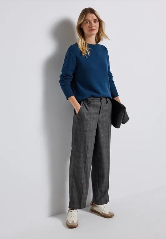 Karierte Straight Leg Hose in Urdorf - Bild 1
