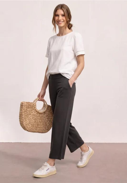 7/8 Wide Leg Hose im Loose Fit in Appenzell - Bild 1