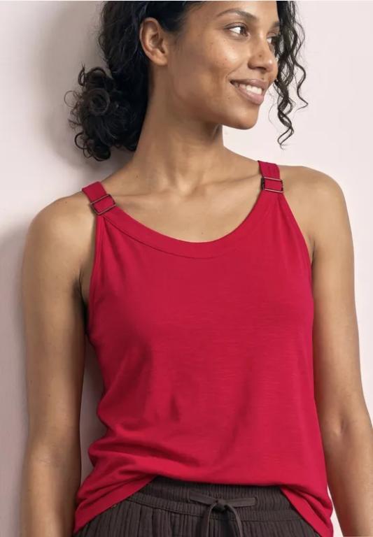 Top mit V-Neck und Deko-Detail in Bremgarten - Bild 1
