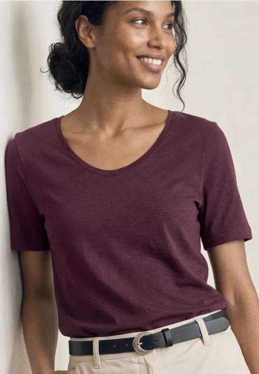 Basic T-Shirt aus Jersey in der Schweiz - Bild 1