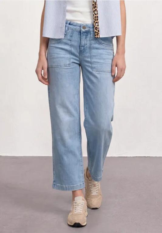 Mid Waist Jeans Culotte im Loose Fit in Lenzburg - Bild 1