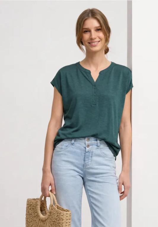 Dropped Shoulder Shirt mit Split Neck in Solothurn - Bild 1