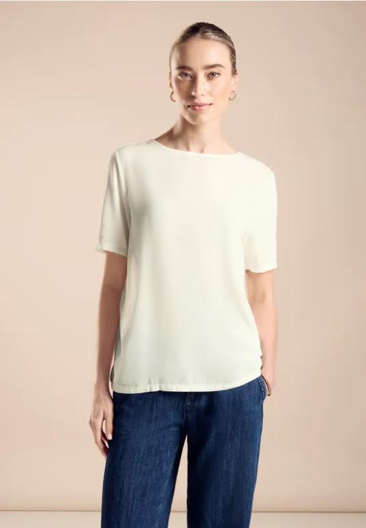 Materialmix T-Shirt in Appenzell - Bild 1