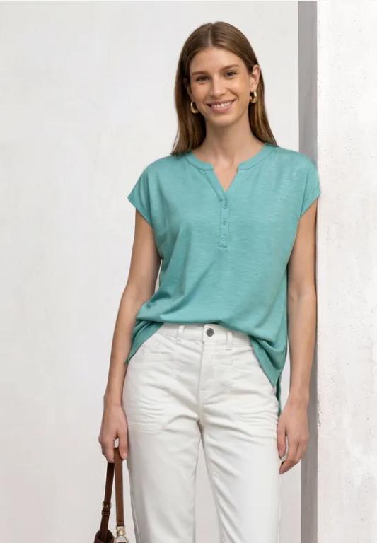 Dropped Shoulder Shirt mit Split Neck in Dulliken - Bild 1