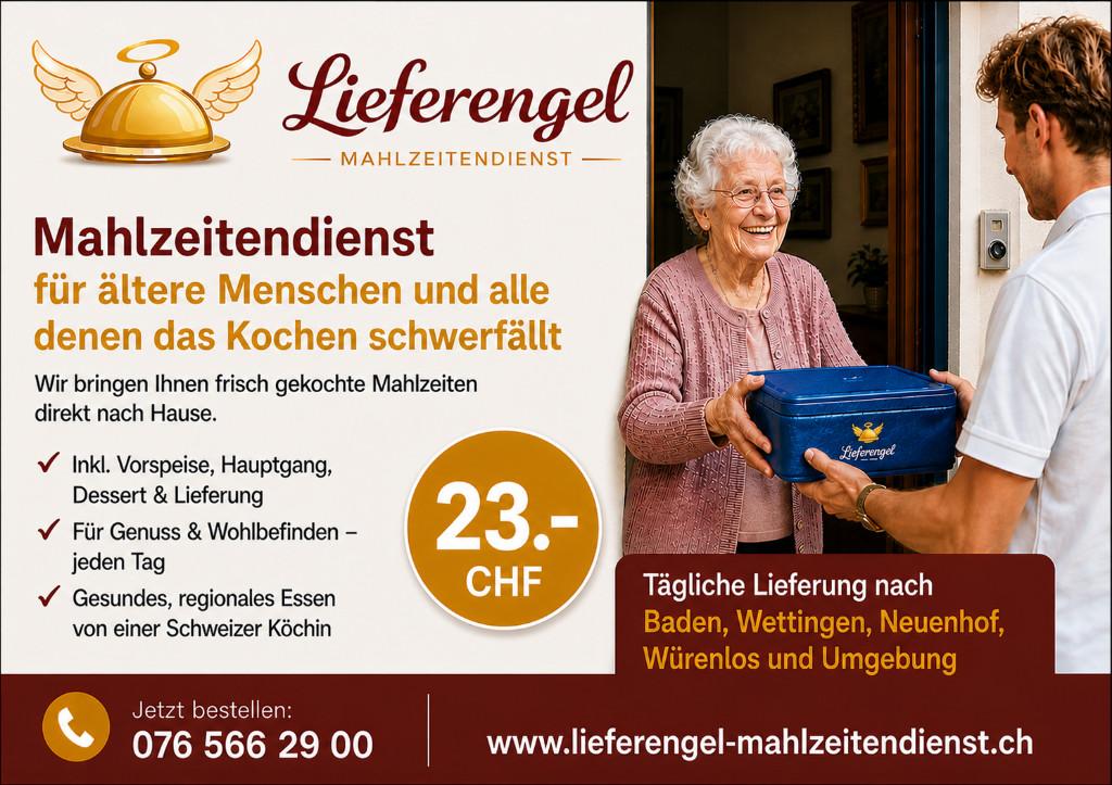 Lieferengel Mahlzeitendienst in der Schweiz - Bild 1