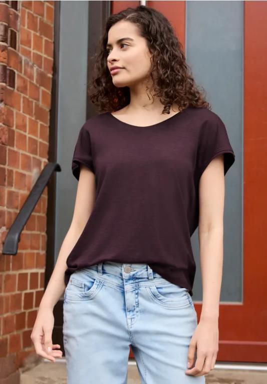 Dropped Shoulder Shirt aus Jersey in Aesch - Bild 1