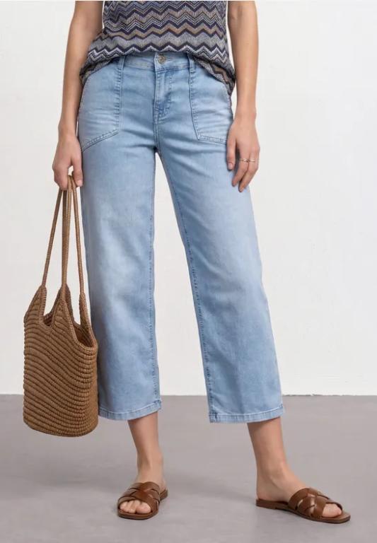 Mid Waist Jeans Culotte im Loose Fit in Lenzburg - Bild 1