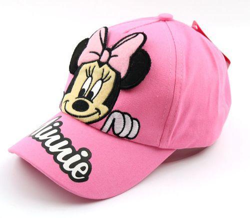 Minnie Mouse Minnie Maus Cap Pink Neu Baumwolle Einheitsgrösse in Brig - Bild 1