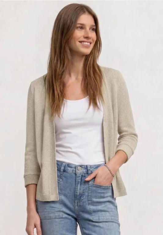Langarm Jacke im Strick-Look in Lenzburg - Bild 1