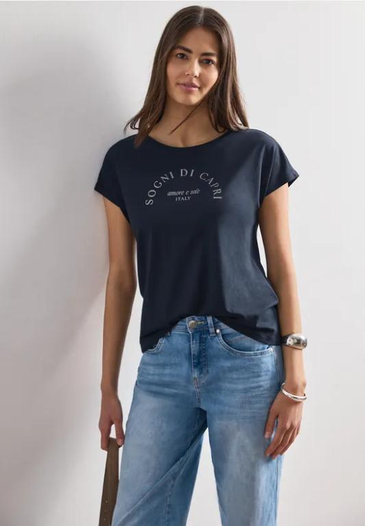 Dropped Shoulder Shirt mit Rundhals in der Schweiz - Bild 1