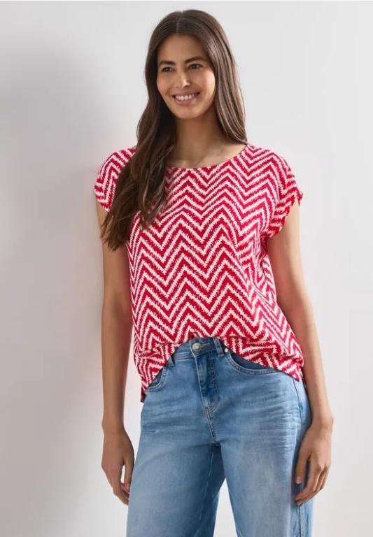 Dropped Shoulder Blusenshirt mit Rundhals in Urdorf - Bild 1