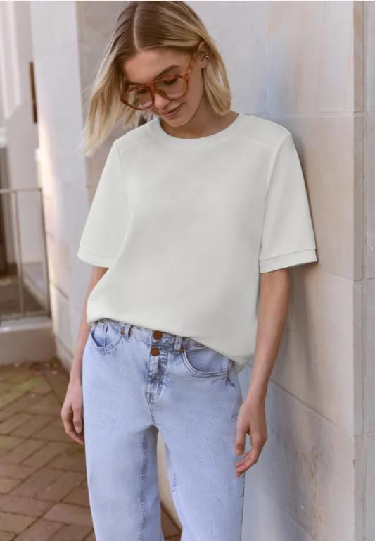 Basic T-Shirt mit Kurzarm und Rundhals in der Schweiz - Bild 1