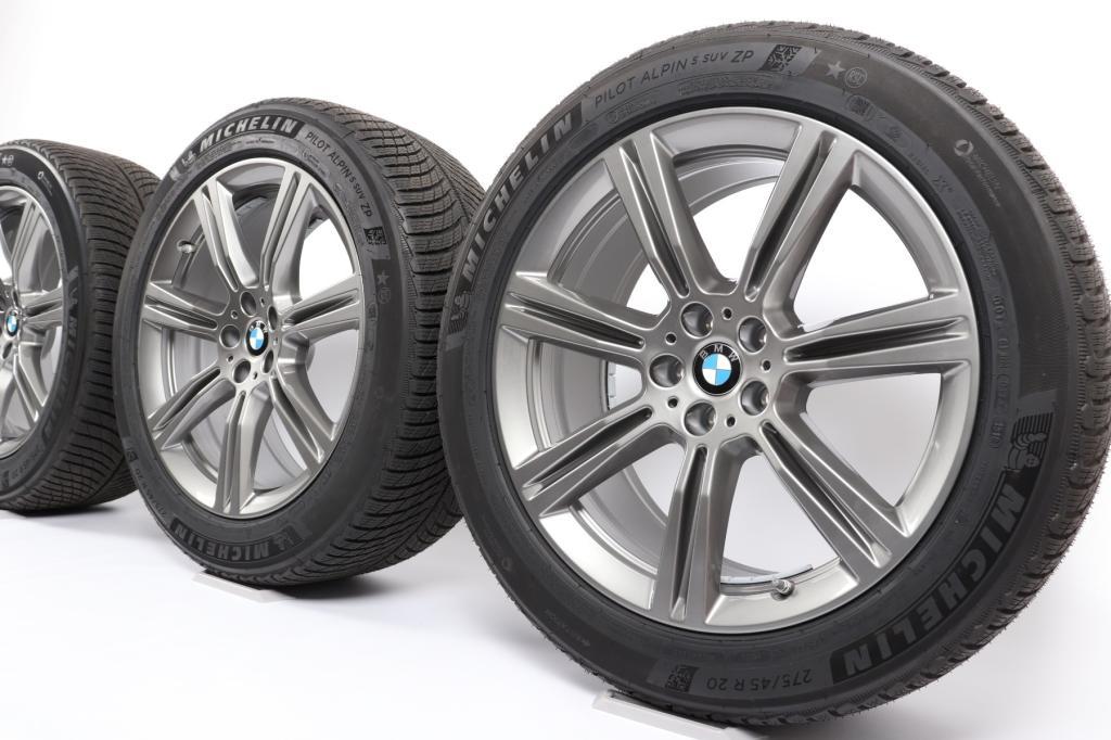 BMW Winterkompletträder X5 G05 X6 G06 20 Zoll Styling 736 … in Obersiggenthal - Bild 1