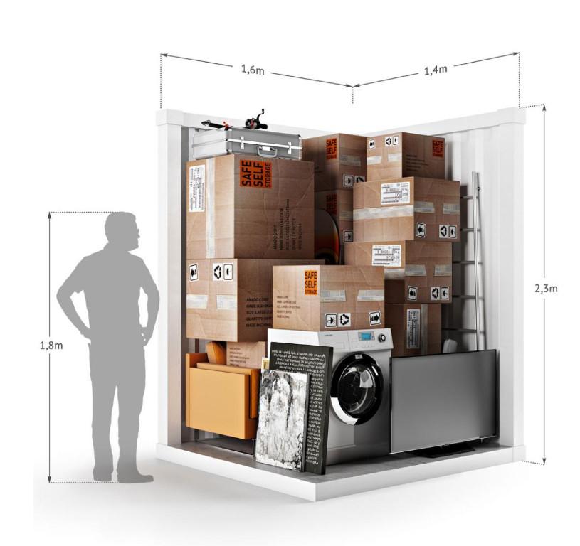Selfstorage Zürich ab CHF 1 – Lagerbox sofort verfügbar in Opfikon - Bild 3