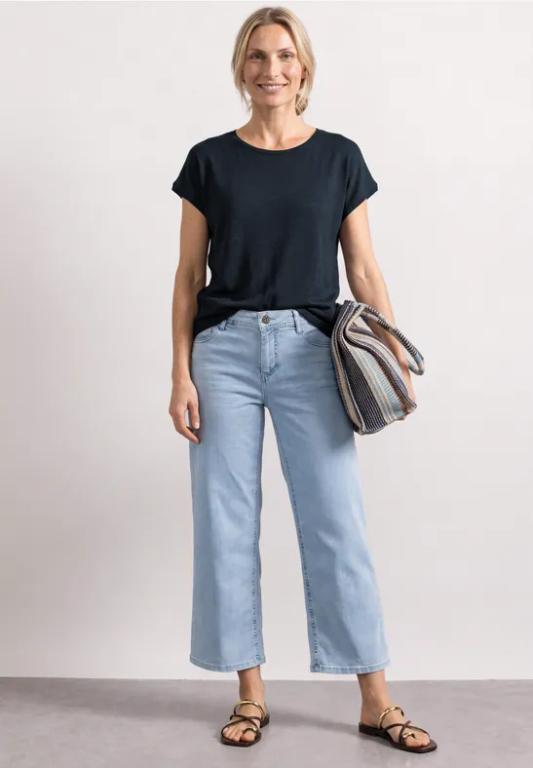 Dropped Shoulder Shirt mit Rundhals in der Schweiz - Bild 1