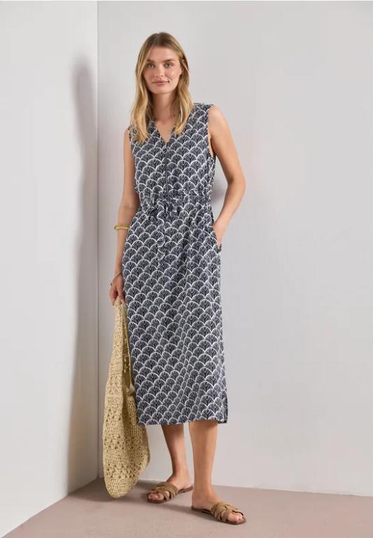 Midikleid mit Split Neck und Zipper in Bern - Bild 1