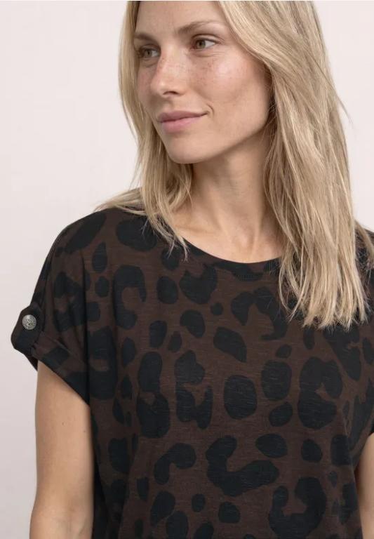 Dropped Shoulder Shirt mit Muster in der Schweiz - Bild 1