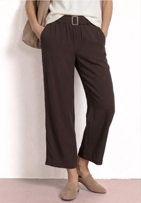 Wide Leg Hose mit Gürteldetail in Urdorf - Bild 1