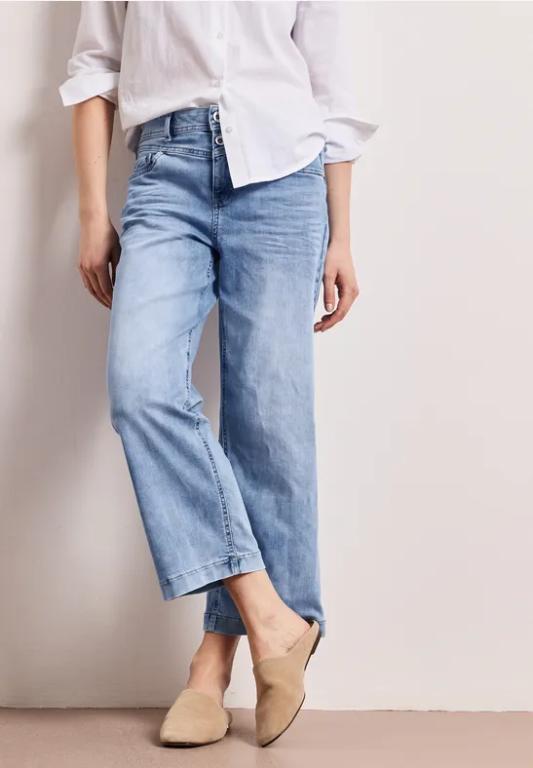 High Waist Wide Leg Jeans im Loose Fit in Appenzell - Bild 1