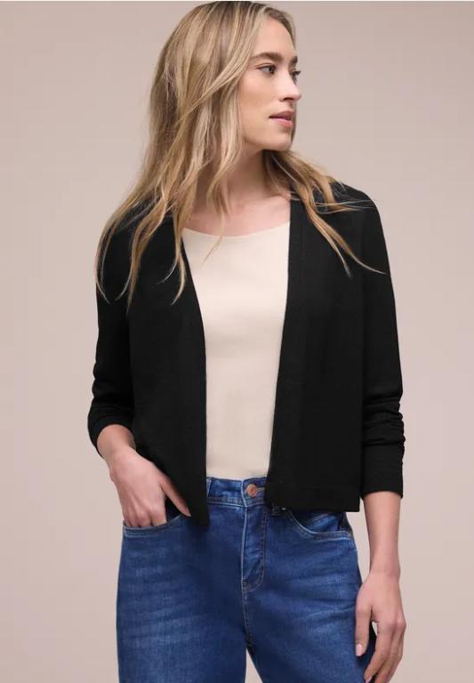 Langarm Jacke im Strick-Look in Solothurn - Bild 1