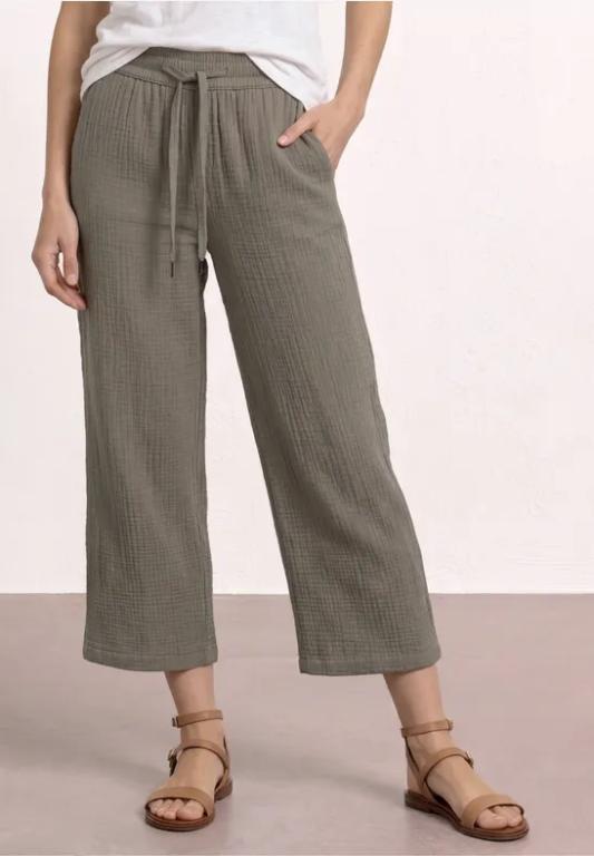Wide Leg Hose aus Musselin im Loose Fit in Urdorf - Bild 1
