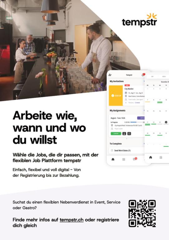 Flexible Nebenjobs in Gastronomie, Service & Events in Dübendorf - Bild 1