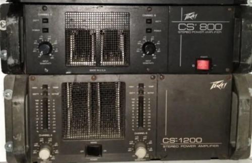 For sale Peavey CS800 and CS1200 amplifiers63835219299971120