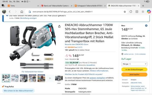 Abbruchhammer wie neu in Davos - Bild 1