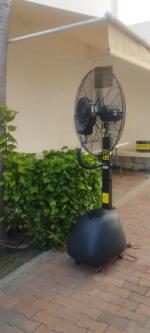 Alquiler de ventiladores aspersor en Barranquilla para eventos