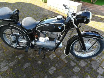 BMW R 25/3, Baujahr 1955 mit Veteraneneintrag in Baden - Bild 2
