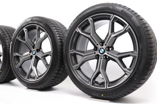 BMW Winterkompletträder X5 G05 X6 G06 21 Zoll Styling 741 M … in Einsiedeln - Bild 1
