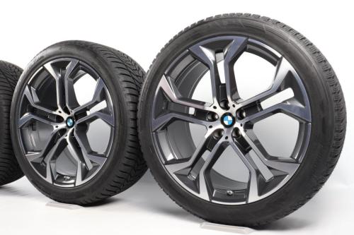 BMW Winterkompletträder X5 G05 X6 G06 21 Zoll Styling 744 … in Bussy - Bild 1