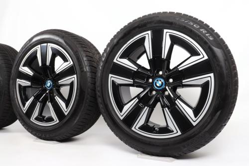 BMW Winterkompletträder iX3 G08 19 Zoll Styling 842 Aerodynamik in Meyrin - Bild 1