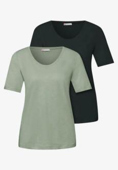 Basic T-Shirt mit Kurzarm im 2er-Pack in Luzern - Bild 1